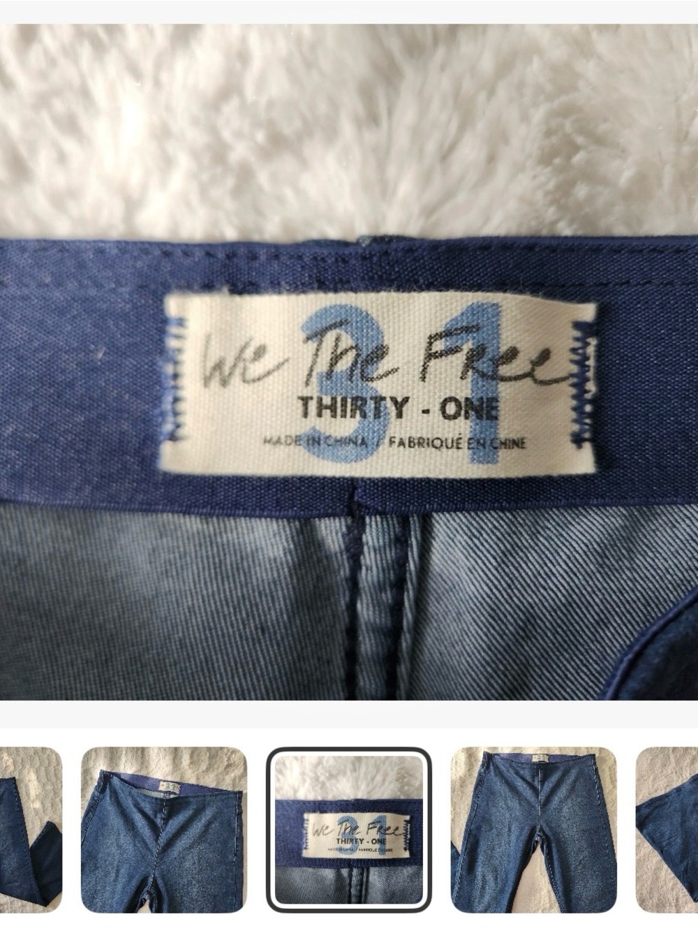 We The Free penny pull on flare leg